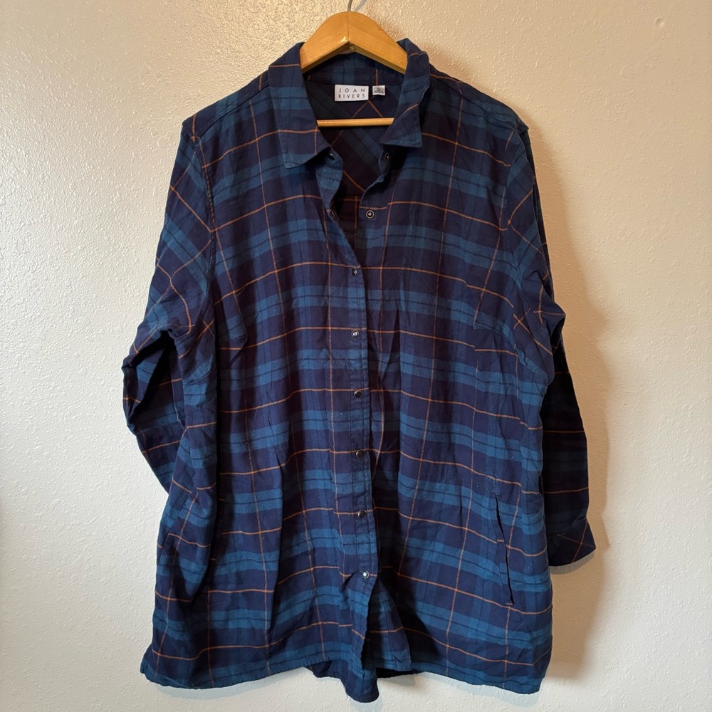 Joan Rivers Flannel Shirt